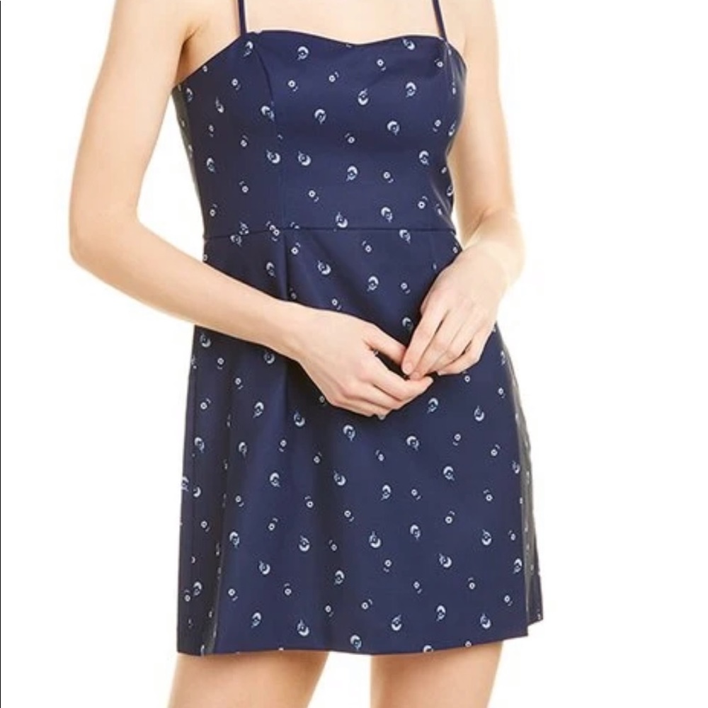 French Connection Whisper Sweetheart A-Line Dress